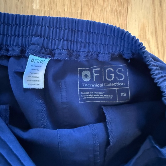 FIGS Women’s Yola Skinny Scrub Pants - Royal Blue - Size XS - Picture 7 of 9